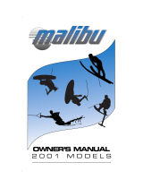 Malibu Boats 2001 Owner's manual