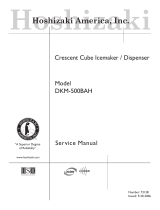 Hoshizaki American, Inc. DKM-500BWH User manual