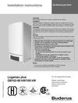 Buderus Logamax plus Installation Instructions Manual