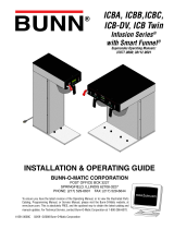 Bunn ICB-Twin User manual