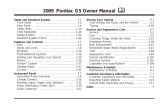 Pontiac G5 Owner's manual