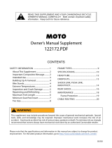 Cannondale Moto Owner's manual