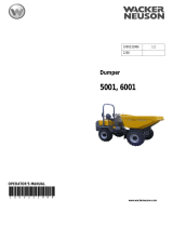 Wacker Neuson 6001 User manual