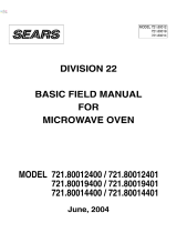 Kenmore 721.80012400 Owner's manual