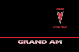 Pontiac 2002 Grand Am Owner's manual