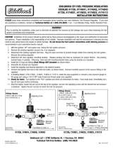 Edelbrock Fuel Injection Pressure Regulator # 1728 Return Style, 80 gph Installation guide