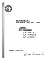 Hoshizaki American, Inc. KM-1800SRH User manual