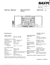 Sanyo DC-F170 User manual