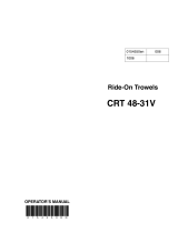 Wacker Neuson CRT48-31V-H User manual