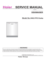 Haier DW12-TFE3 series User manual