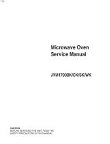GE JVM1790BK - Profile 1.7 cu. Ft. Convection Microwave Owner's manual
