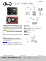 Dwyer BPS-005 User manual