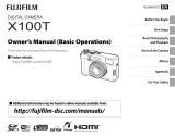 Fujifilm X-100T User manual