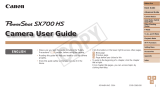 Canon PowerShot SX700 HS User manual