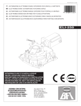 BFT ELI-250 Owner's manual