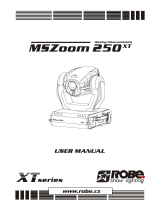 Robe MSZoom 250 XT User manual