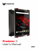Acer Predator 8 User manual