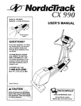 NordicTrack NTE11920 User manual