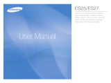 Samsung ES25 User manual