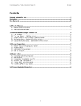 Point of View P506 Android 4.0 Owner's manual