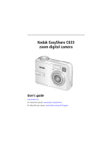 Kodak C633 User manual