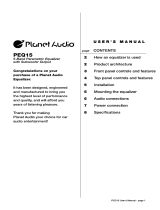 Planet Aaudio PEQ15 User manual