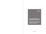 iRiver Astell & Kern AK-10 Owner's manual