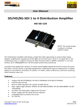 AAS HD-SD-124 User manual