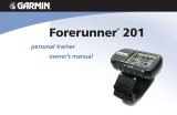 Garmin Forerunner 201 Owner's manual
