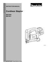 Makita BST220 User manual