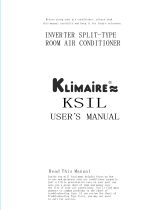 Klimaire KSIL018-H216 -O / -I User manual