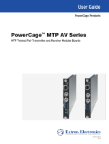 Extron PowerCage MTP R AV User manual