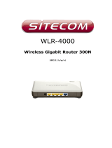Sitecom 300N X4 Owner's manual