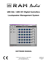 RAM LMS221 DSP User manual