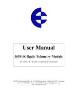 ELPRO 505U-K User manual