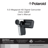 Polaroid DVG-1080P - High-Definition Digital Video Camera User manual