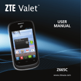 ZTE Z665C User manual