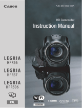 Canon LEGRIA HF R506 Owner's manual
