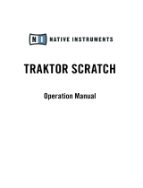 Native Instruments Traktor Scratch Operating instructions