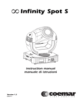 Coemar Infinity Spot S Instructions Manual