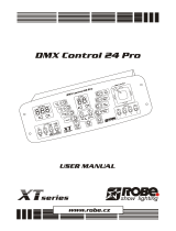 Robe DMX Control 24 Pro User manual