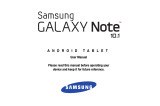 Samsung GALAXY Note 10.1 User manual