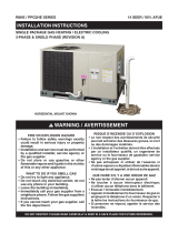 Nordyne R8HE Series Installation guide