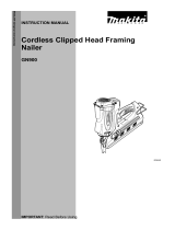 Makita GN900 User manual