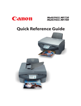 Canon MultiPASS MP730 Reference guide