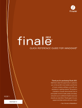 MakeMusic FinaleFinale 2012 Windows