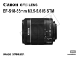 Canon EF-S18-55mm f/3.5-5.6 IS STM User manual