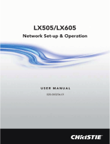 Christie LX605 User manual