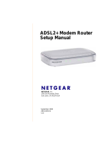 Netgear DM111P - ADSL2+ Ethernet Modem Owner's manual