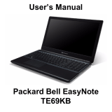 Packard Bell EN TE69KB User manual